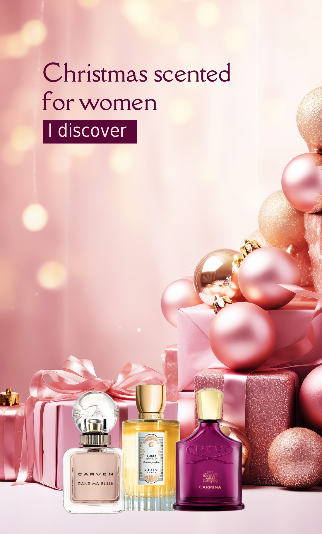 Noel parfumé pour femme - Idée cadeaux